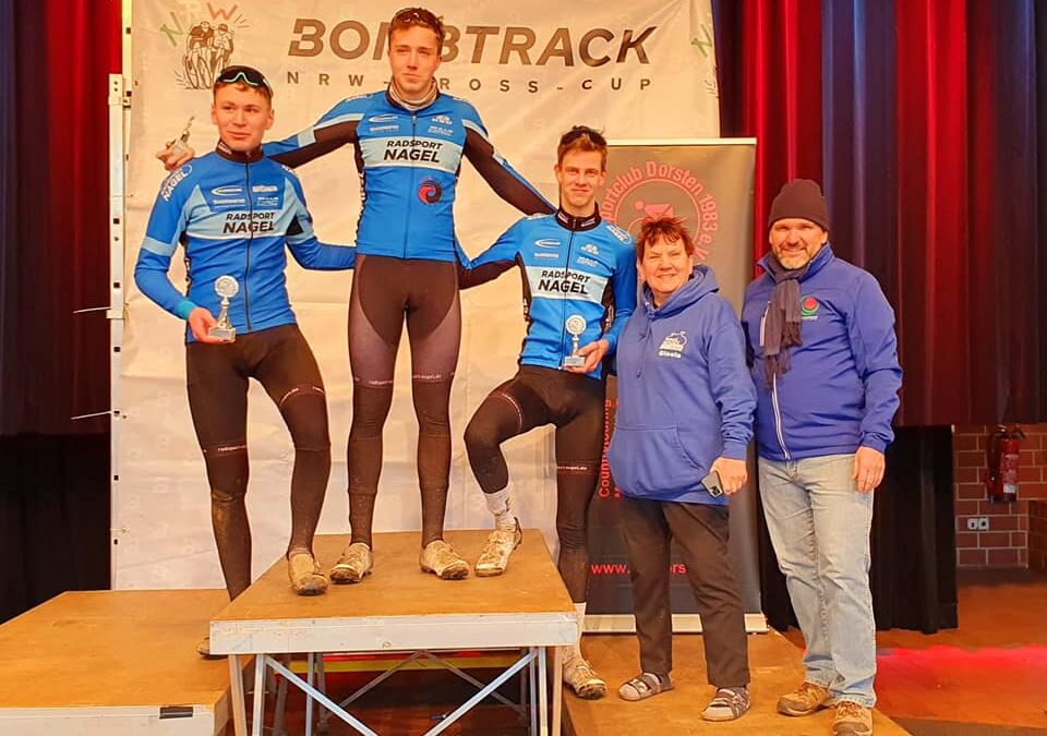 Siegerehrungen beim Dorstener CycloCrossCup 2023