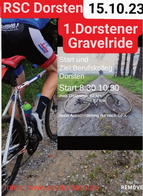 Der erste Dorstener Gravelride steht in den Startlöchern