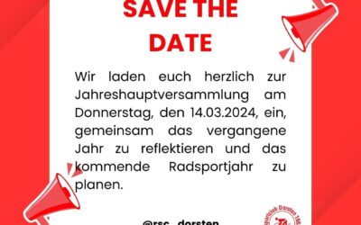 Save The Date: Jahreshauptversammlung 2024